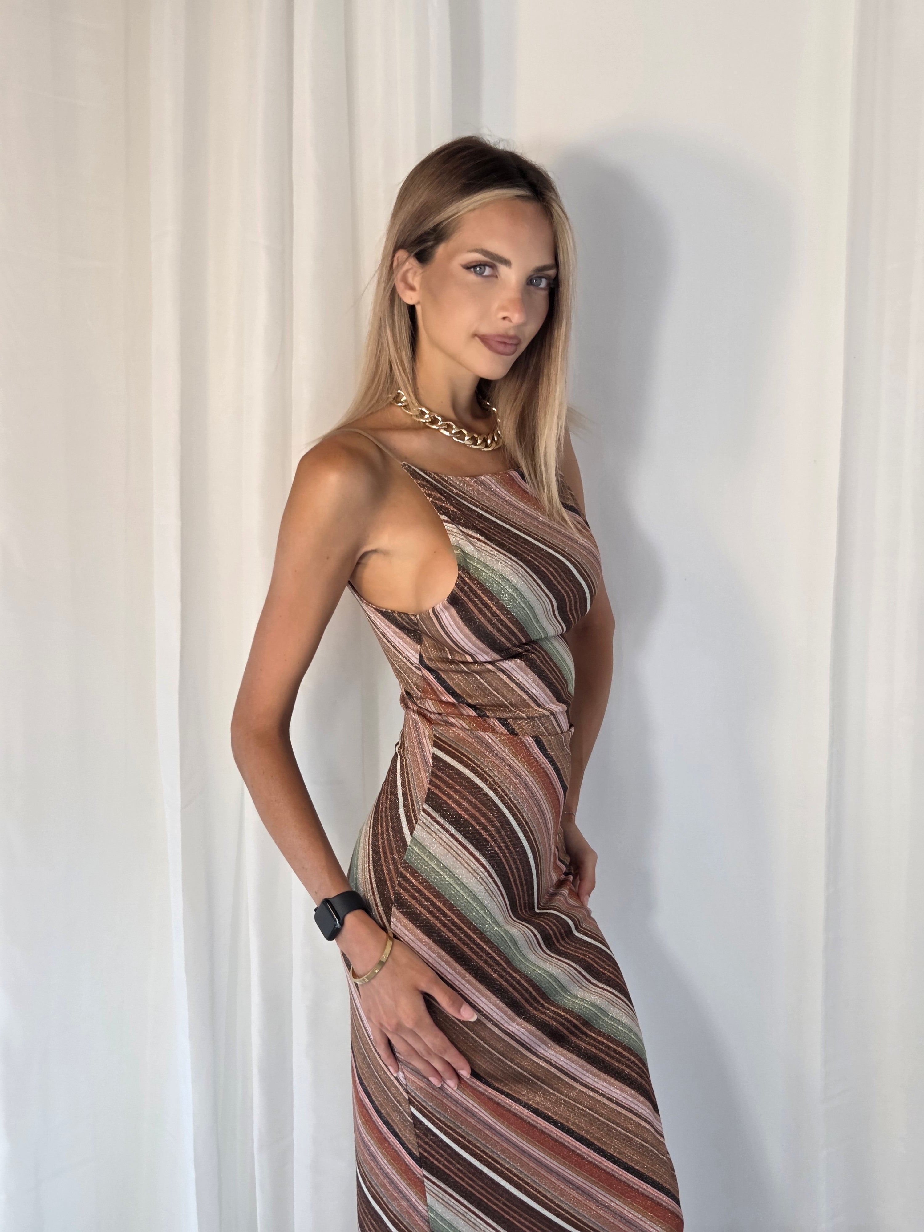 Abito Missoni Marrone