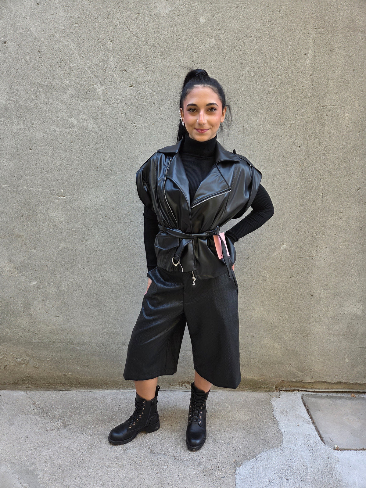 Gilet Valentina Nero