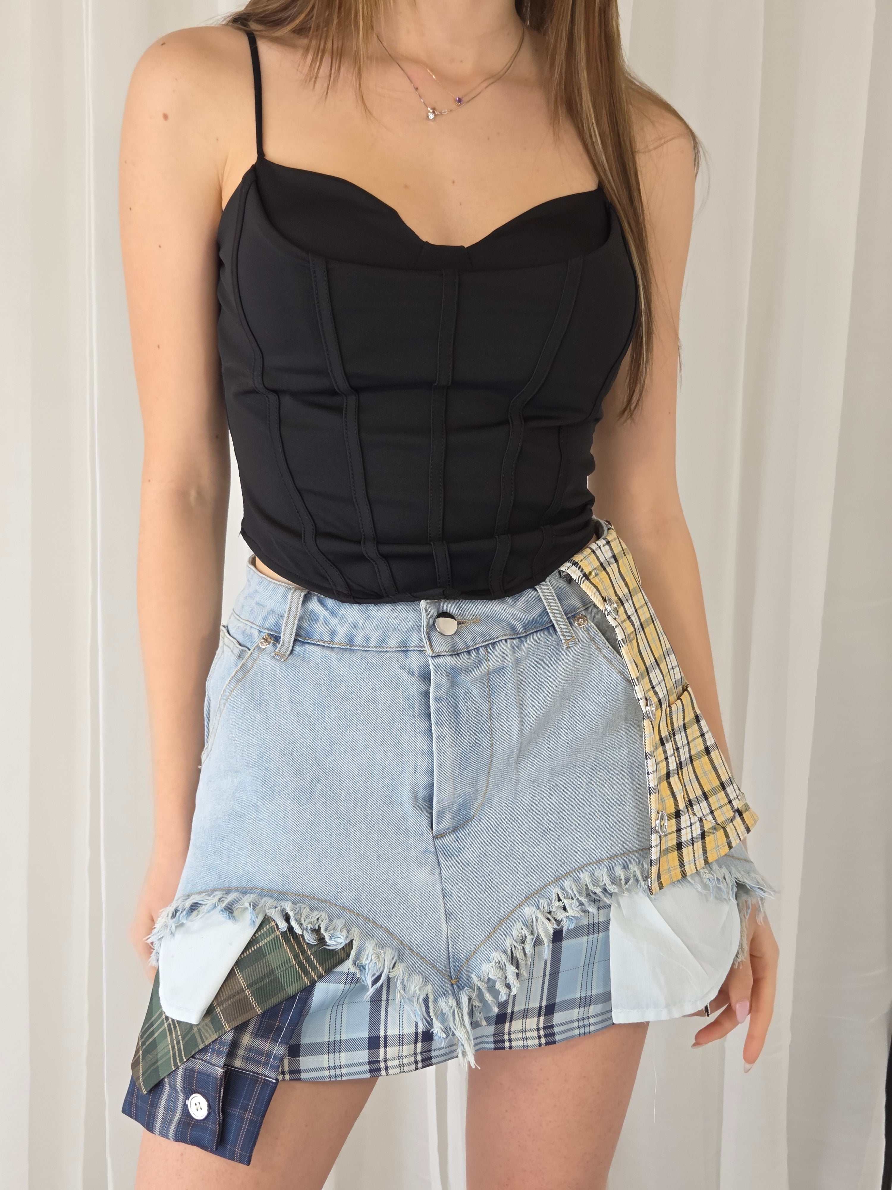 Gonna Milly con pantaloncino