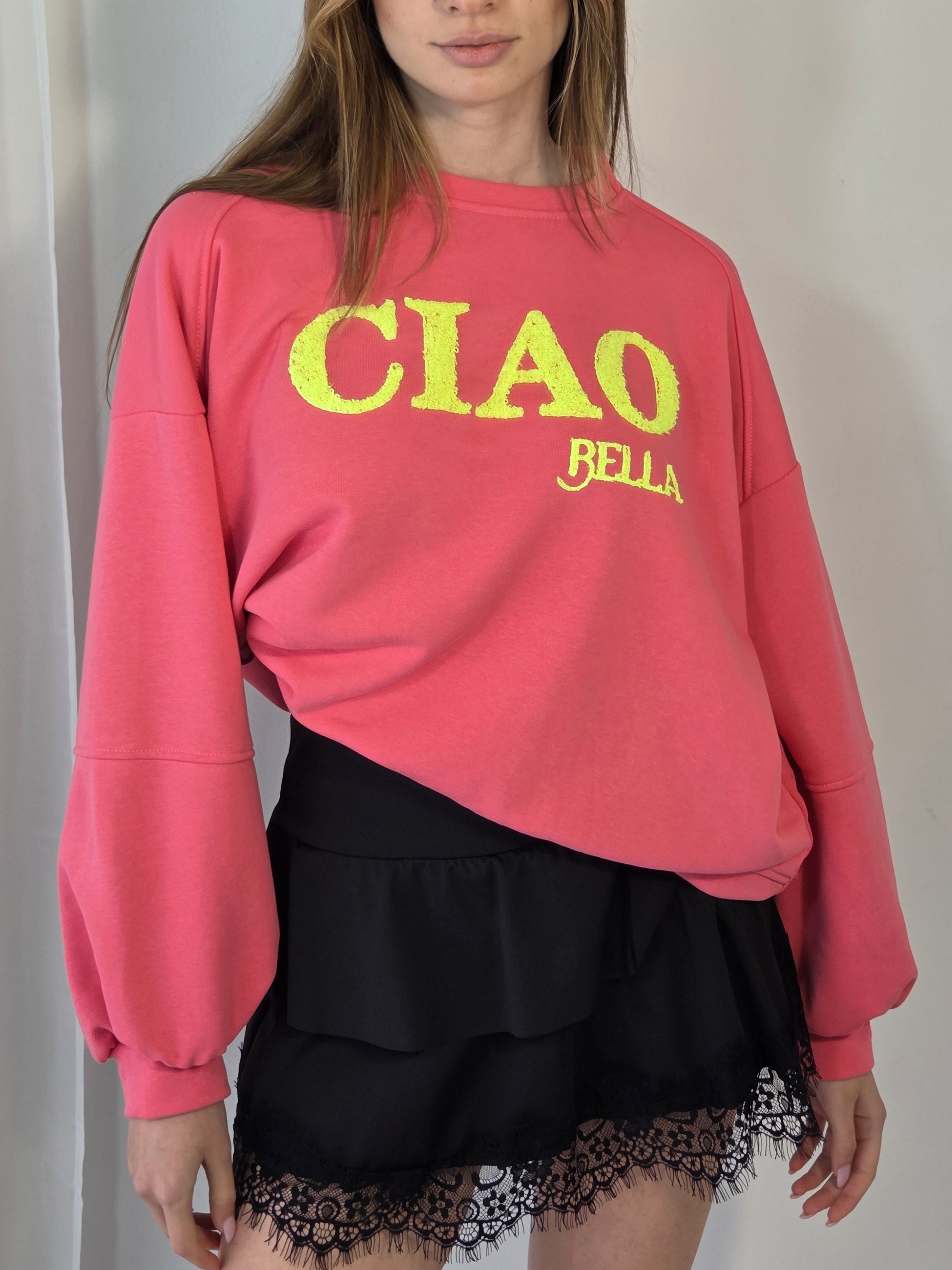 Felpa Ciao Bella